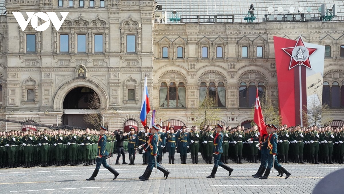 Tổng duyệt Lễ kỷ niệm 77 năm Chiến thắng phát xít tại Nga